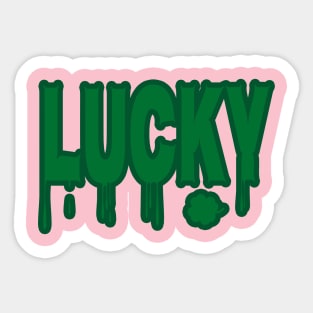 Lucky Shamrock Sticker